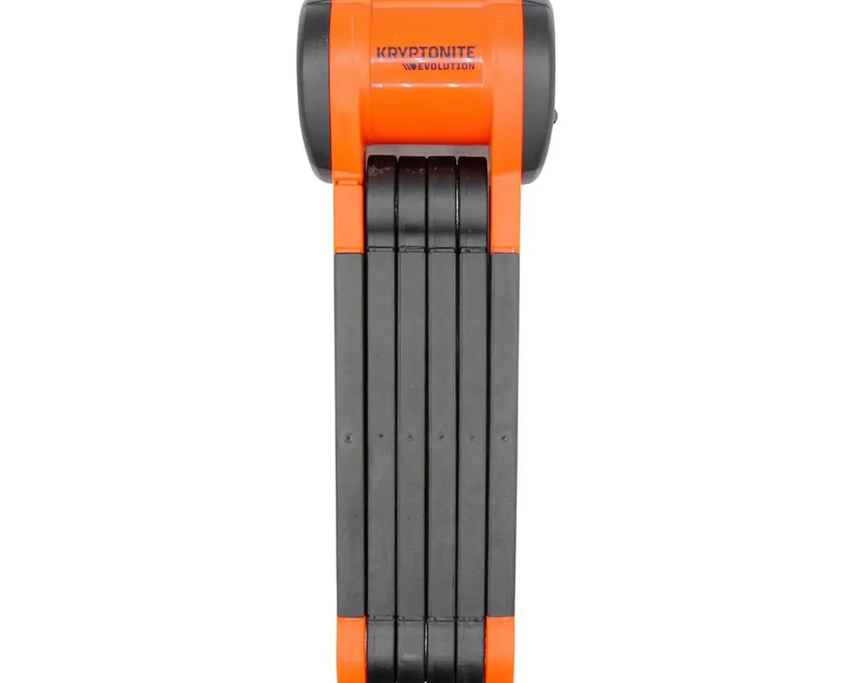 Kryptonite Bike Locks|Evolution 790 Folding Lock (Orange/Black) (90cm x 5.4mm)