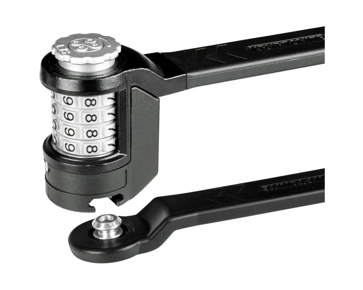 Kryptonite Bike Locks|Keeper 585 Combo Folding Lock (Black) (85cm x 3mm)