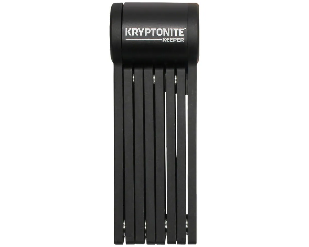 Kryptonite Bike Locks|Keeper Mini Folding Lock (Black) (5.75") (w/ Bracket)