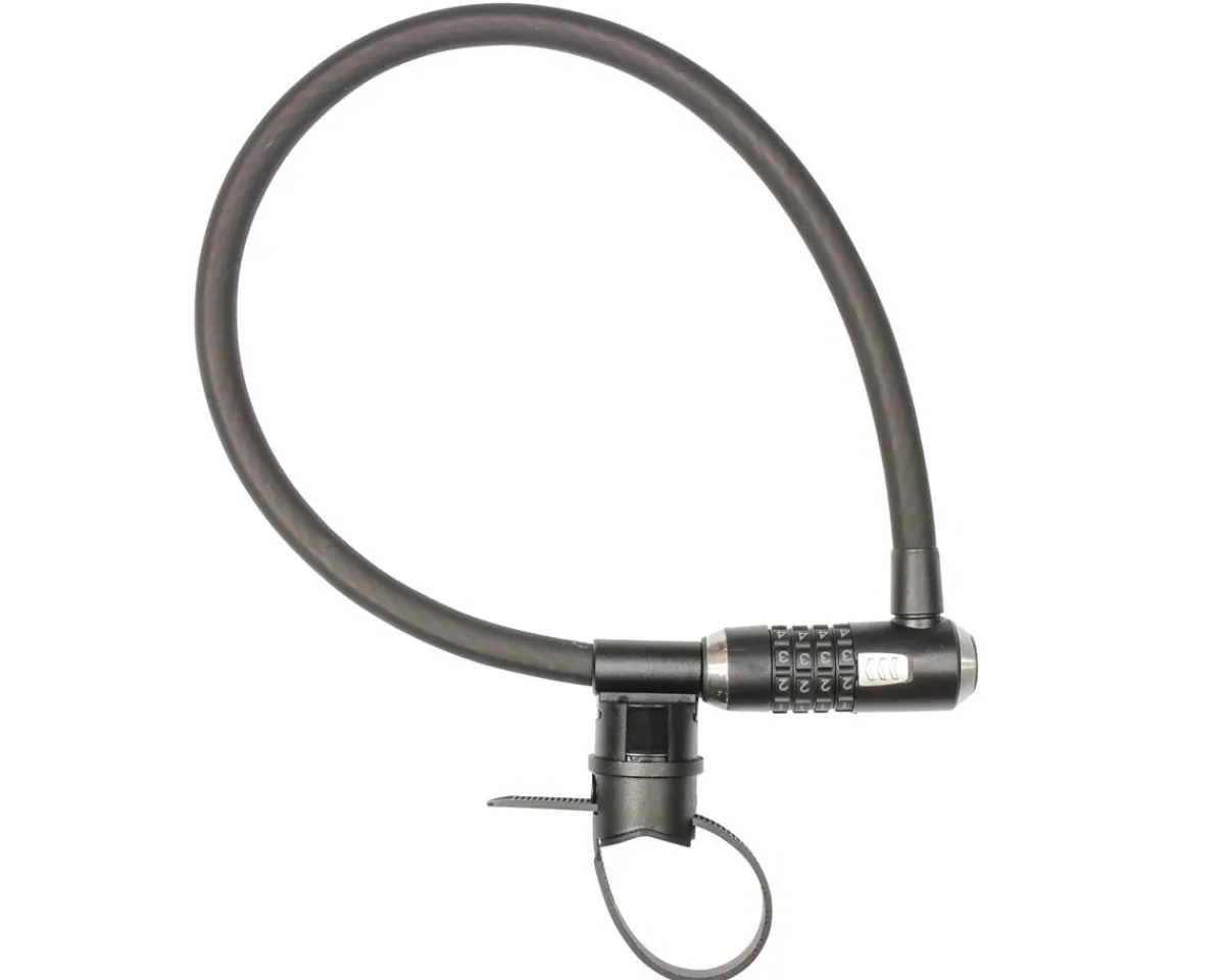 Kryptonite Bike Locks|KryptoFlex 1565 Combination Cable Lock (Black) (2'2" x 15mm)