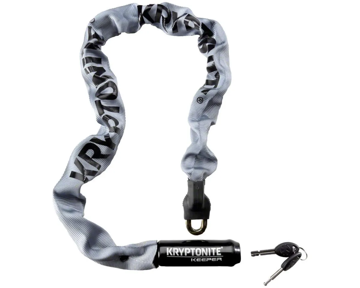 Kryptonite Bike Locks|Krypto Keeper 785 Integrated Chain Lock (Gray) (2.8') (85cm)