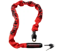 Kryptonite Bike Locks|Krypto Keeper 785 Integrated Chain Lock (Red) (2.8') (85cm)