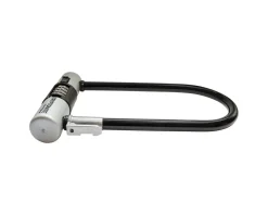 Kryptonite Holiday Shopping|Bike Locks|Kryptolok Combo U-Lock (Black/Grey) (4" x 9") (w/ Bracket)