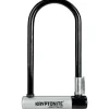 Kryptonite Bike Locks|KryptoLok U-Lock (Black) (4 x 9") (Keyed) (Includes Bracket)