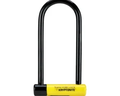Kryptonite Bike Locks|New York LS U-Lock (Black/Yellow) (4 x 10.25")