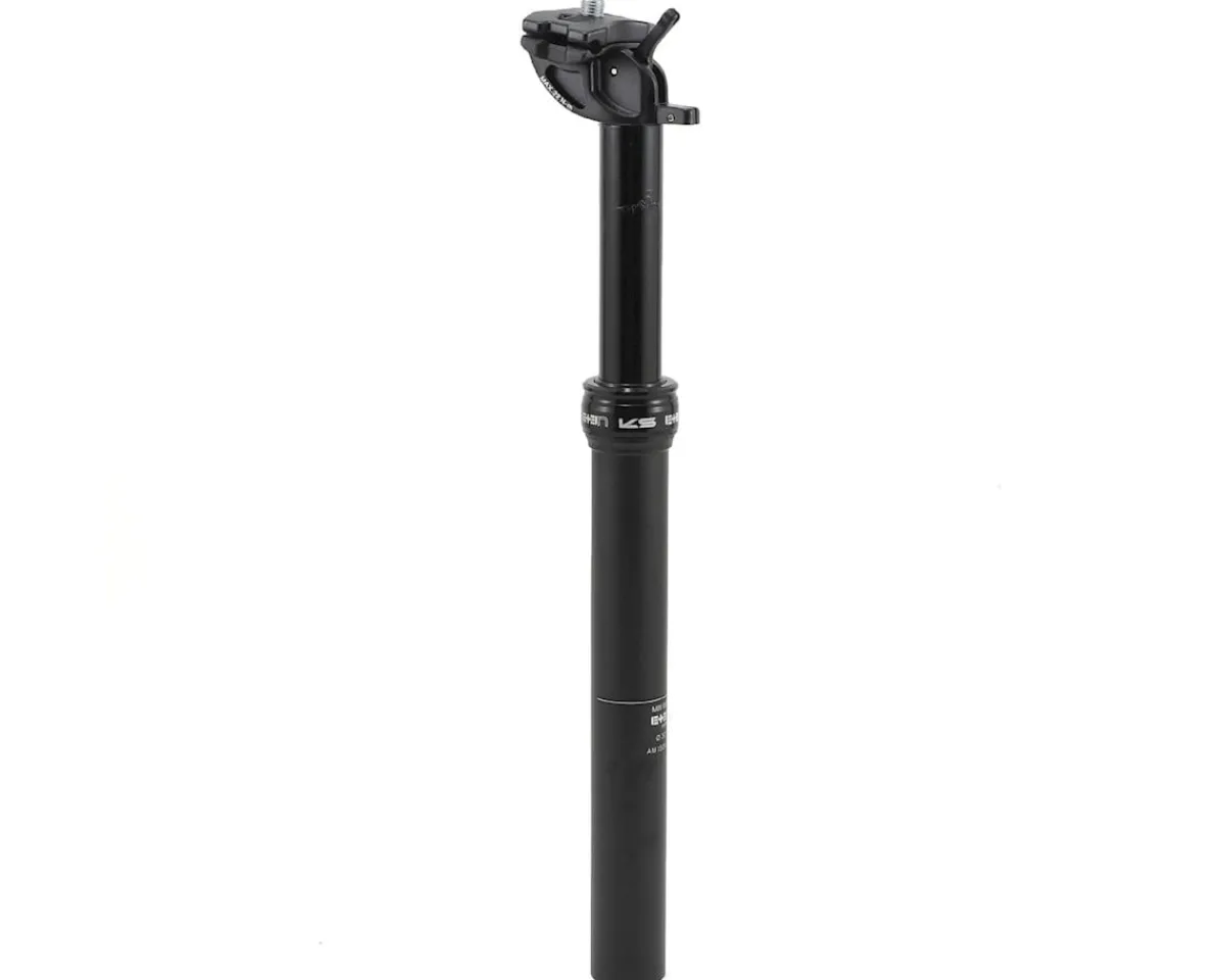 KS Seatposts & Clamps|eTEN Remote Dropper Seatpost (Black) (30.9mm) (385mm) (100mm) (External Routing) (Remote Not Included)