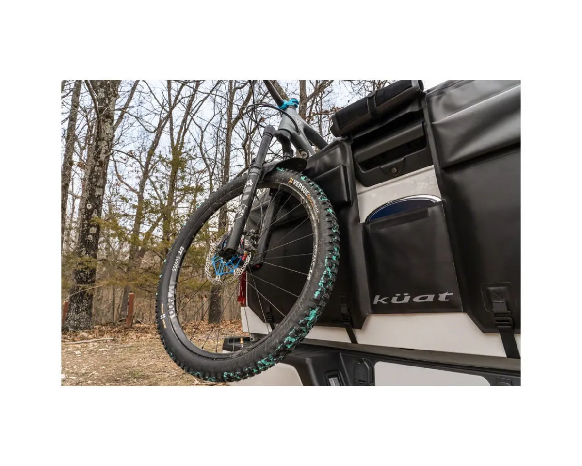 Kuat Vehicle Bike Racks|Huk Curved Tailgate Pad (Black) (L)