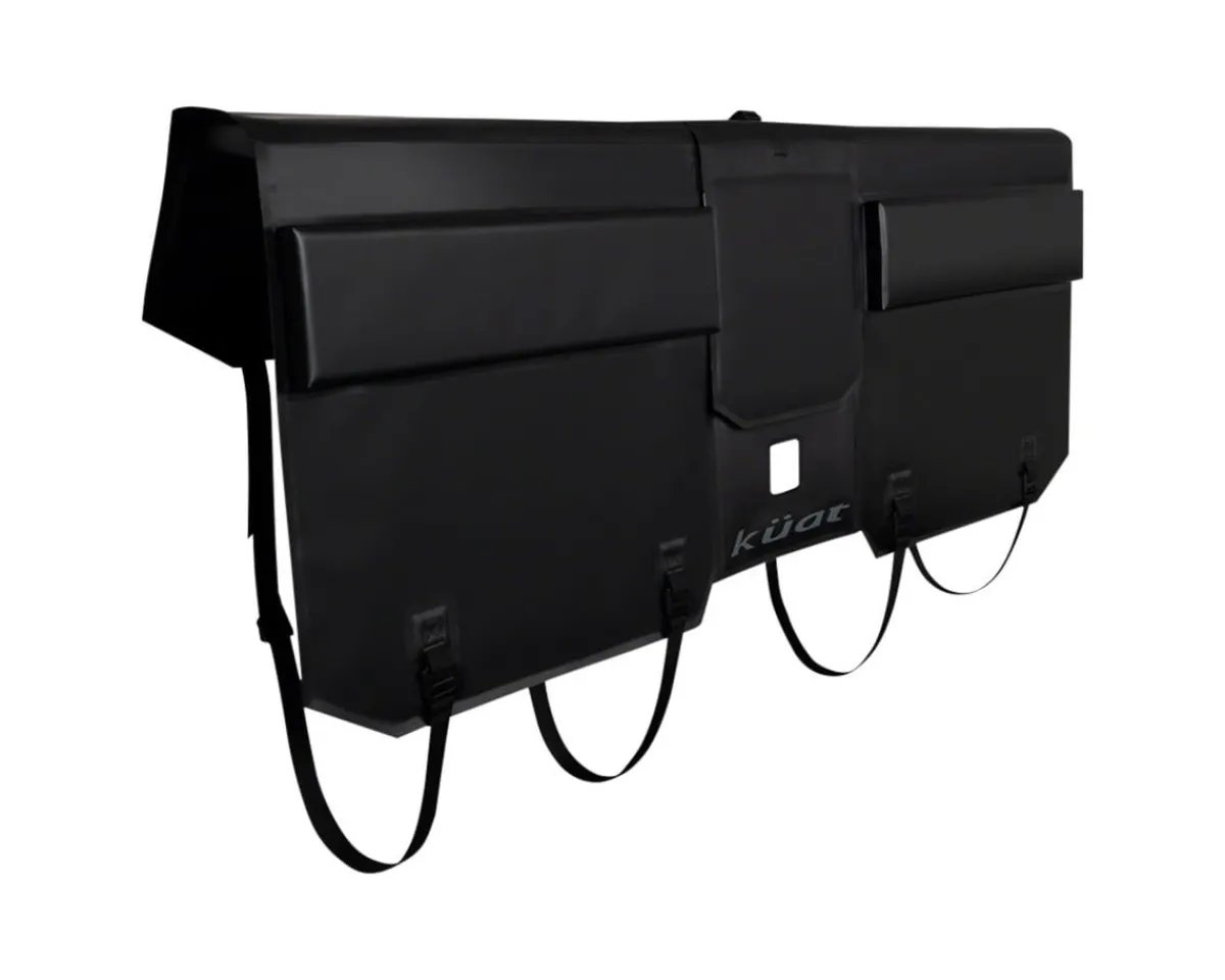 Kuat Vehicle Bike Racks|Huk Straight Tailgate Pad (Black) (S)
