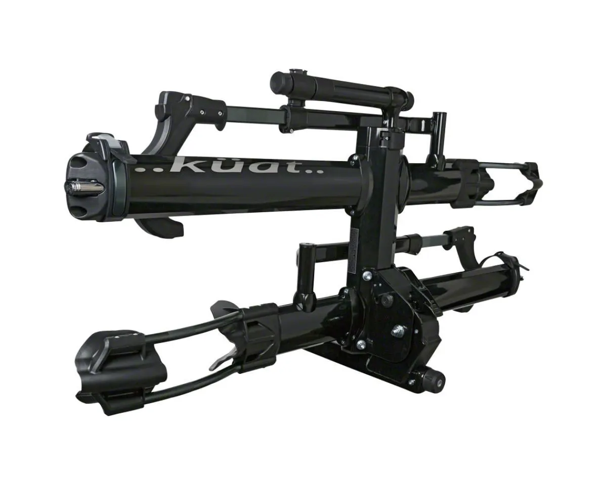 Kuat Vehicle Bike Racks|NV 2.0 Platform Hitch Rack (Black Metallic) (2 Bikes) (1.25" Receiver)