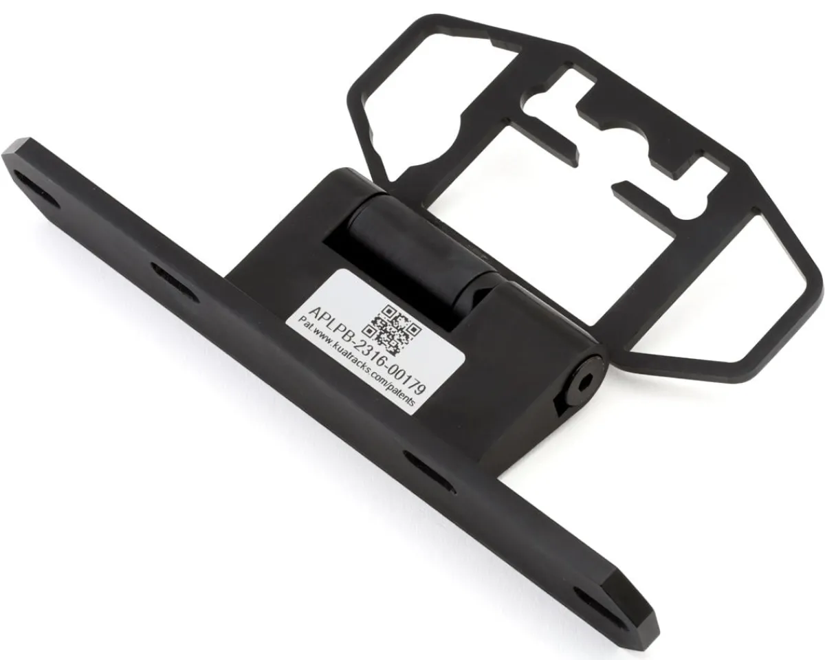 Kuat Vehicle Bike Racks|Piston Pro X License Plate Adapter (Black)
