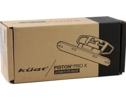 Kuat Vehicle Bike Racks|Piston Pro X License Plate Adapter (Black)