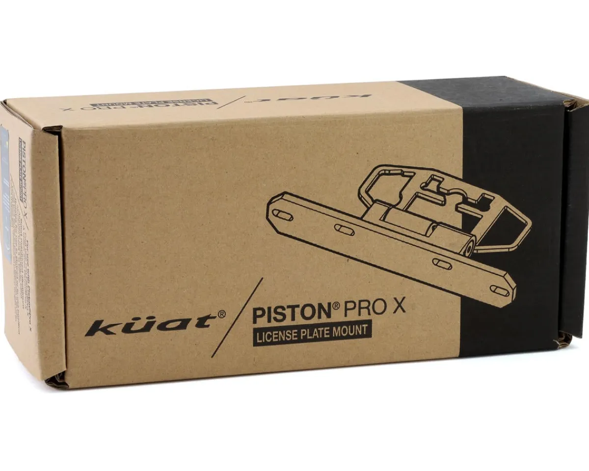 Kuat Vehicle Bike Racks|Piston Pro X License Plate Adapter (Black)