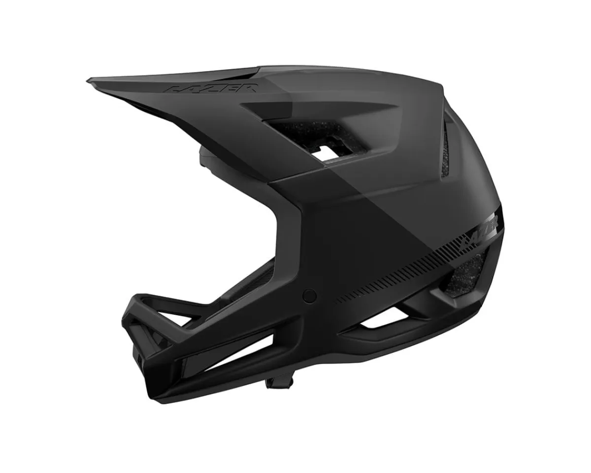 Lazer Helmets|Helmets|Cage KinetiCore Full Face Mountain Helmet (Matte Black) (XS)