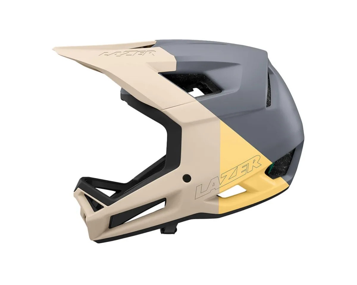 Lazer Helmets|Helmets|Cage KinetiCore Full Face Mountain Helmet (Matte Sand) (M)