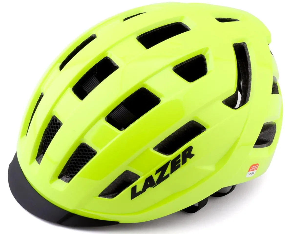 Lazer Helmets|High Vis & Reflective|Codax KinetiCore Gravel Helmet (Flash Yellow) (Universal Adult)