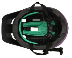 Lazer Helmets|Youth & Kids|Finch KinetiCore Youth Helmet (Matte Metallic Purple Black) (Universal Youth)