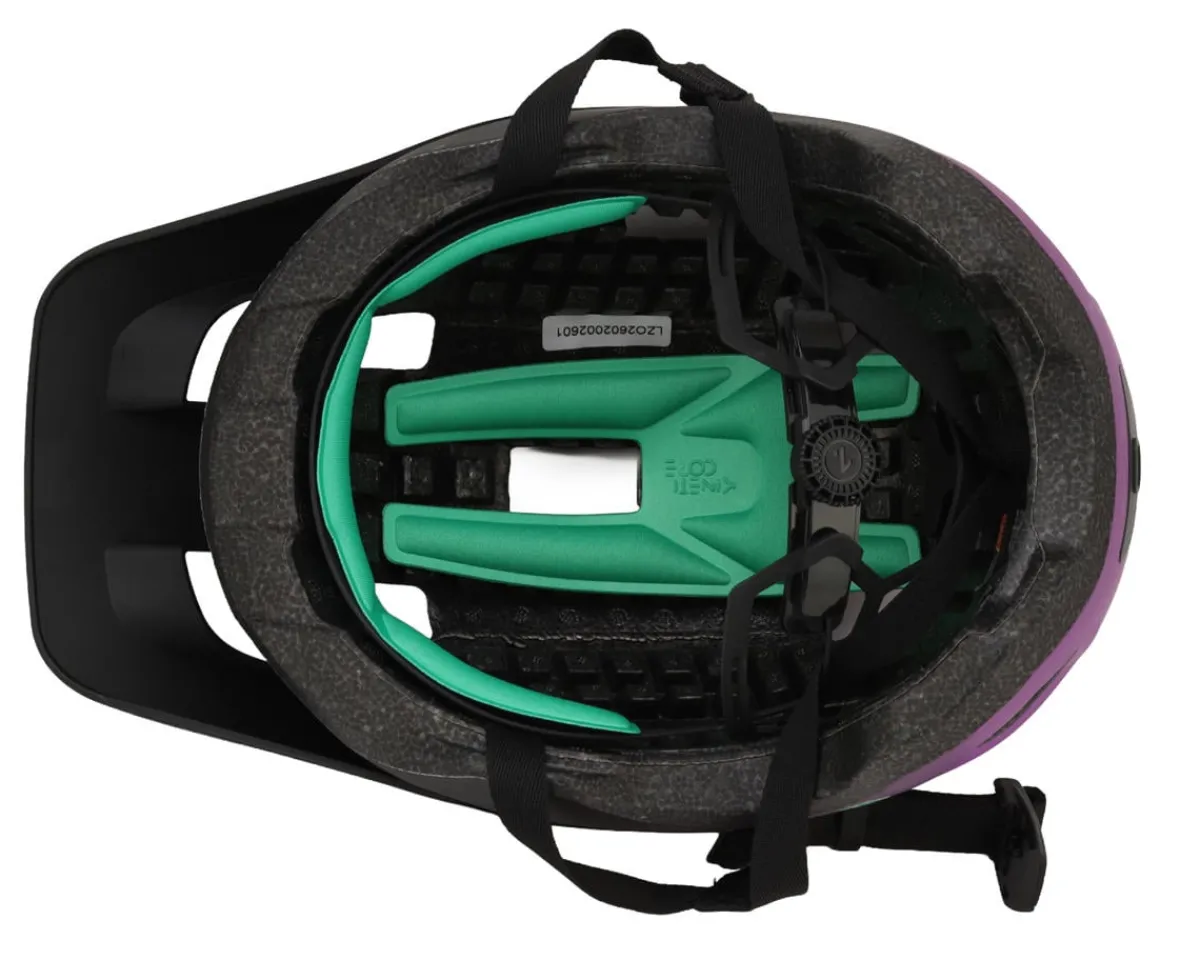 Lazer Helmets|Youth & Kids|Finch KinetiCore Youth Helmet (Matte Metallic Purple Black) (Universal Youth)