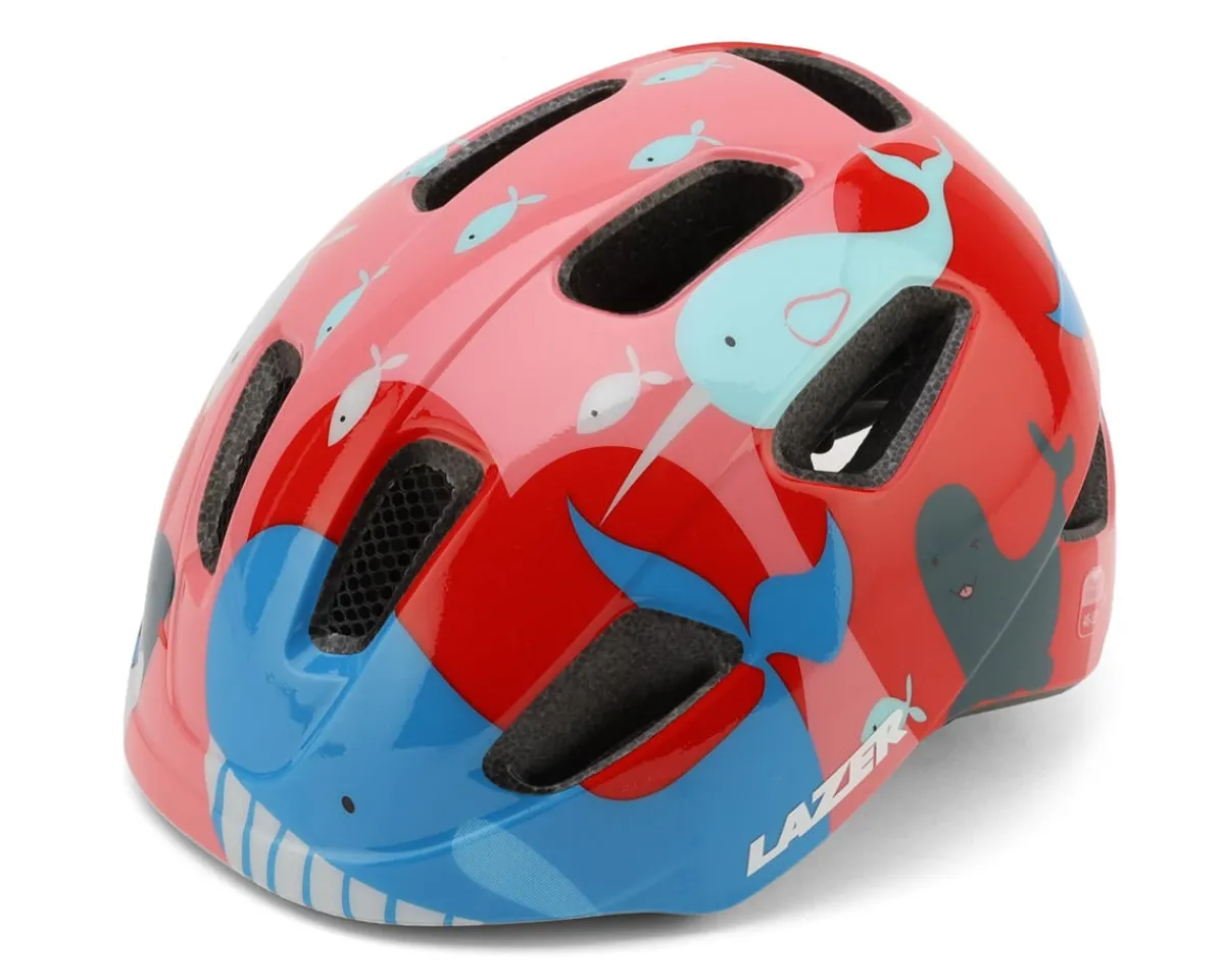 Lazer Helmets|Youth & Kids|Pnut KinetiCore 2.0 Toddler Helmet (Ocean Life) (Universal Toddler)