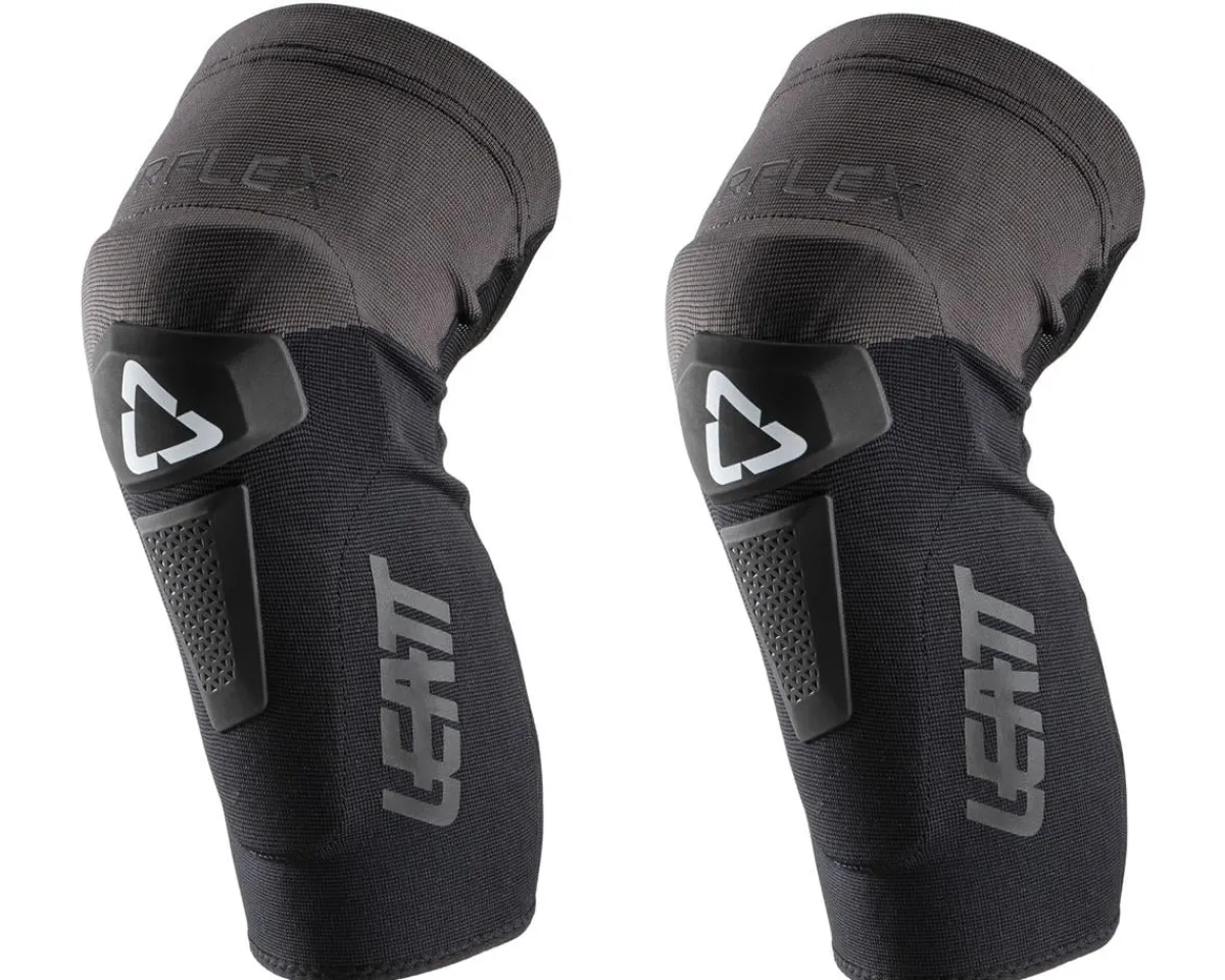 Leatt Pads & Body Armor|Clothing Sale|Air Flex Hybrid Knee Guard (Black) (S)