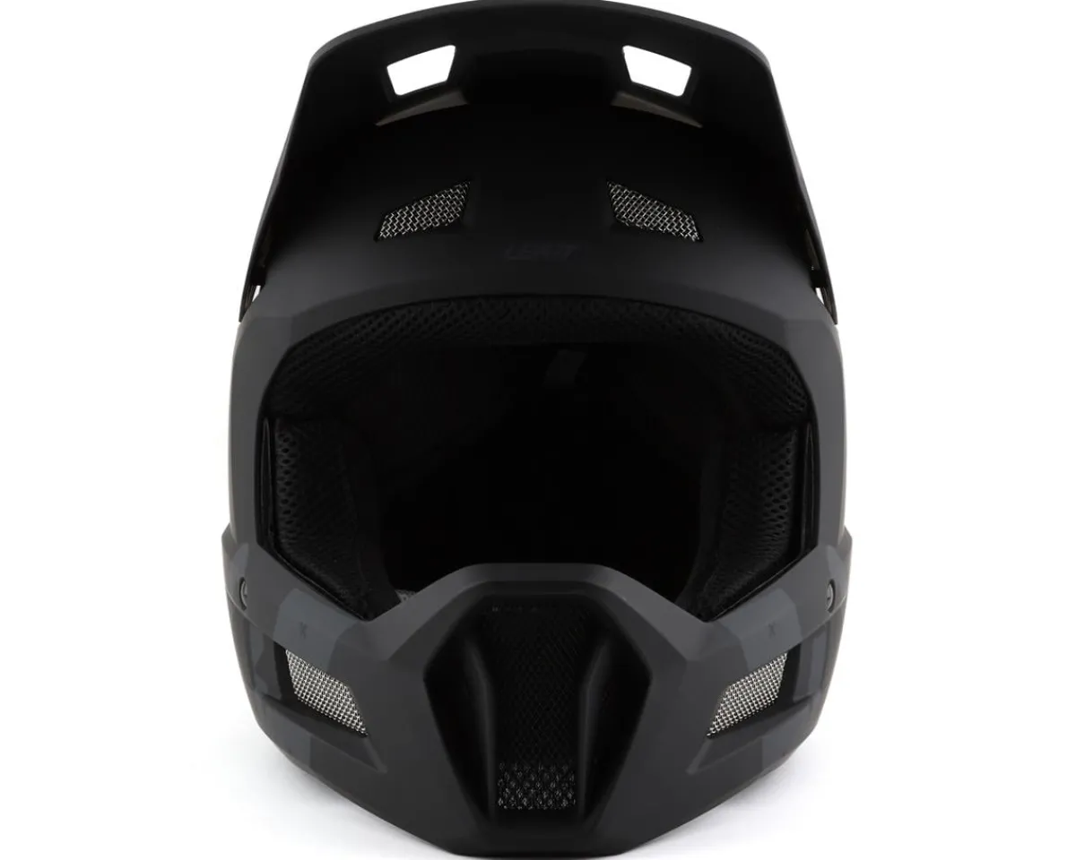 Leatt Helmets|Helmets|MTB Gravity 2.0 Men's Full Face Helmet (Stealth) (XL)