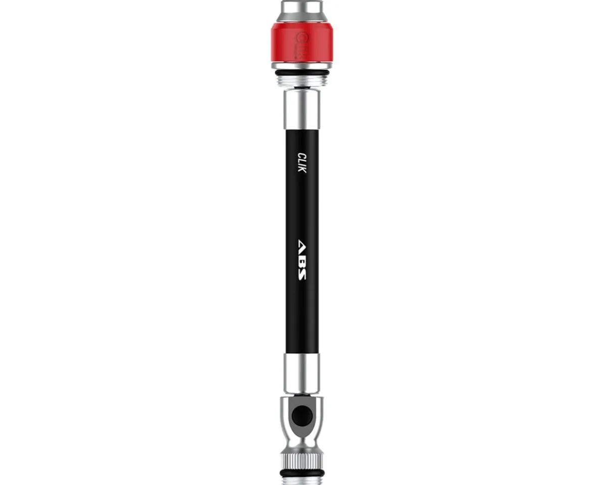 Lezyne Pumps & Co2|Pumps & Co2|ABS Flex Hose for Hand Pumps w/ Clik Chuck (Black)