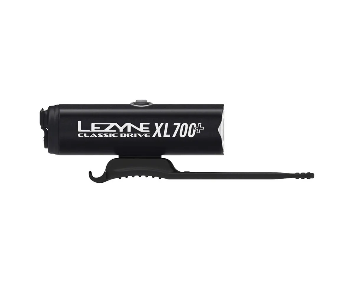 Lezyne Bike Lights|Classic Drive XL 700+ Headlight (Black) (700 Lumens)