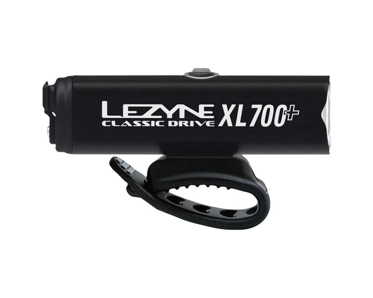 Lezyne Bike Lights|Classic Drive XL 700+ Headlight (Black) (700 Lumens)