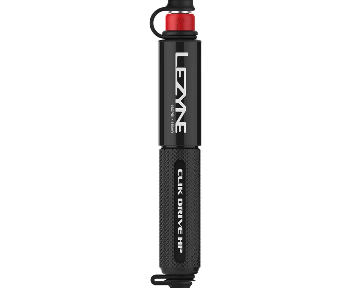 Lezyne Pumps & Co2|Pumps & Co2|Clik Drive HP Pump (Black)