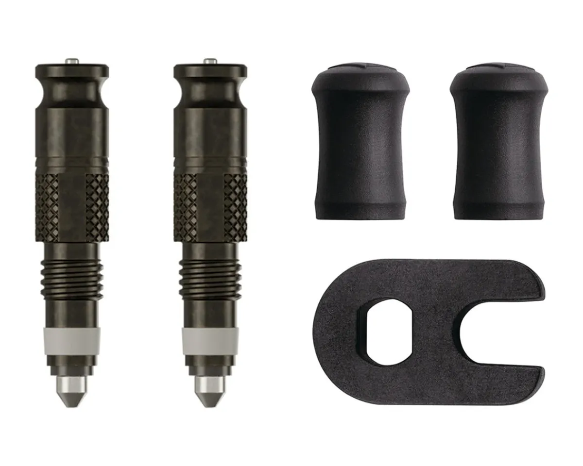 Lezyne Tubeless Accessories|Clik Valve Cores by Schwalbe (Black) (Pair)