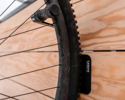 Lezyne Vehicle Bike Racks|CNC Alloy Wall Hook (Black) (1 Bike)