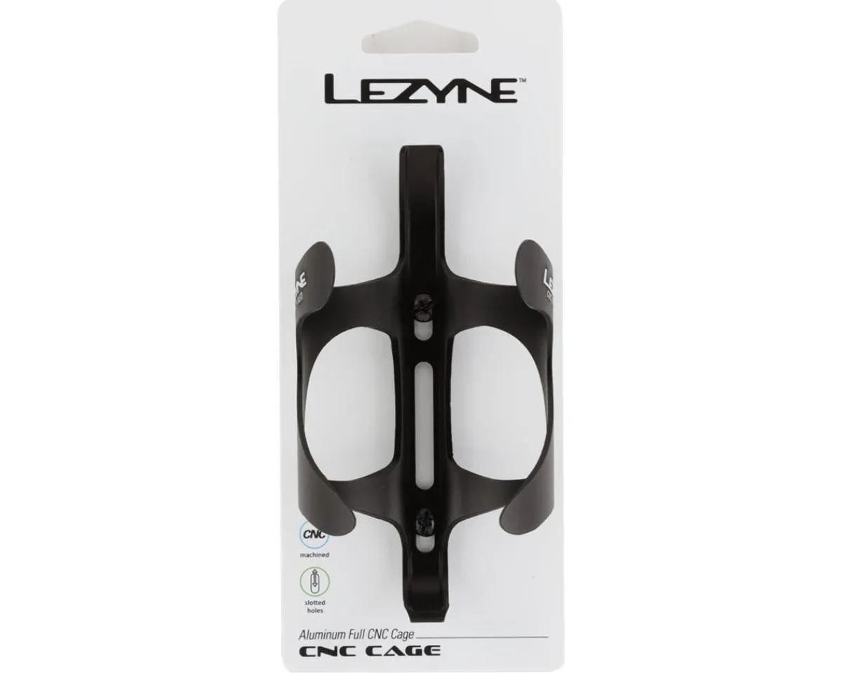 Lezyne Bottle Cages & Mounts|CNC Water Bottle Cage (Bead Blast Black)