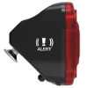 Lezyne E-Bike Parts|Bike Lights|E-Bike Fender STVZO Alert Tail Light (Black) (22 Lumens)