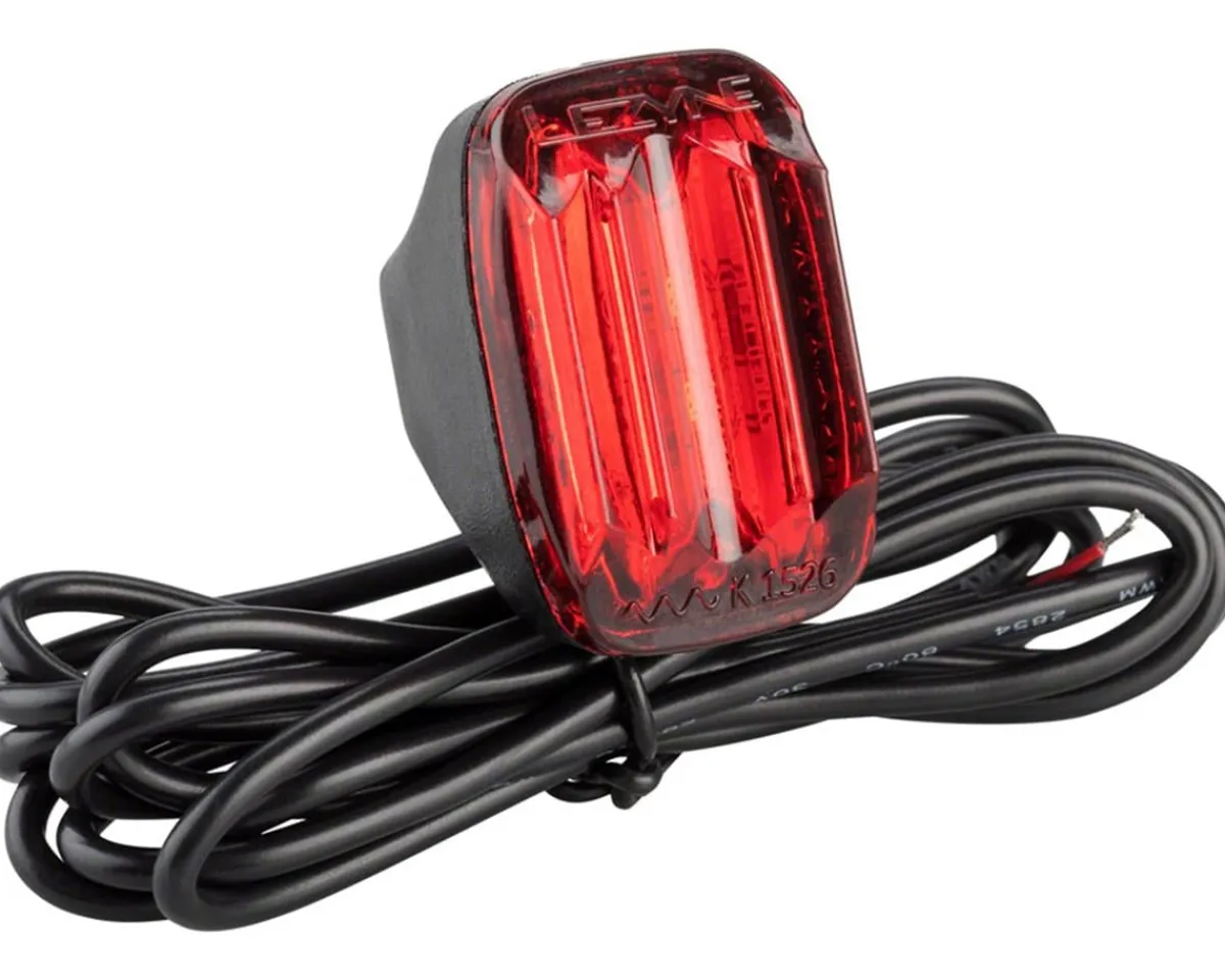 Lezyne E-Bike Parts|Bike Lights|E-Bike Fender STVZO Tail Light (Black)