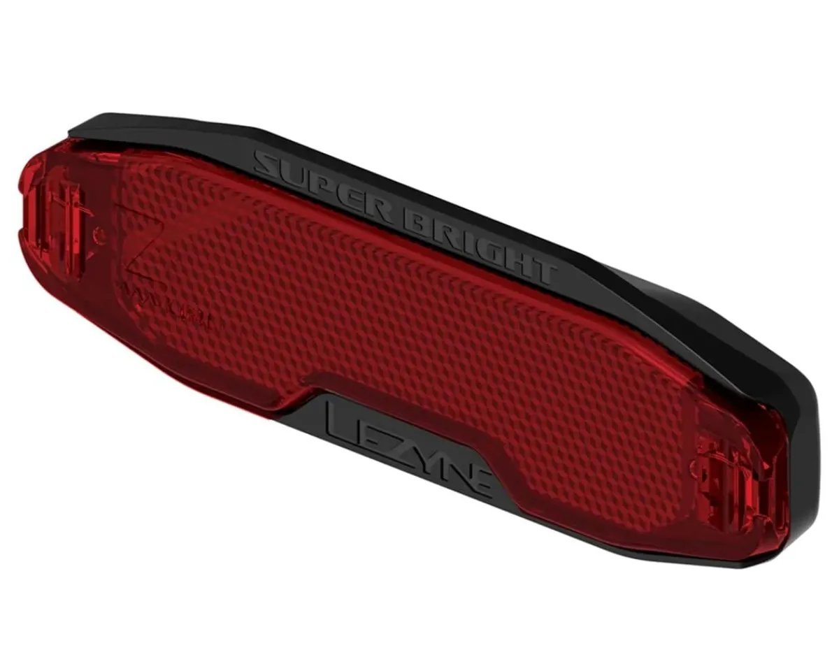 Lezyne E-Bike Parts|Bike Lights|E-Bike Super Bright STVZO E12 Tail Light (Black) (12 Lumens)