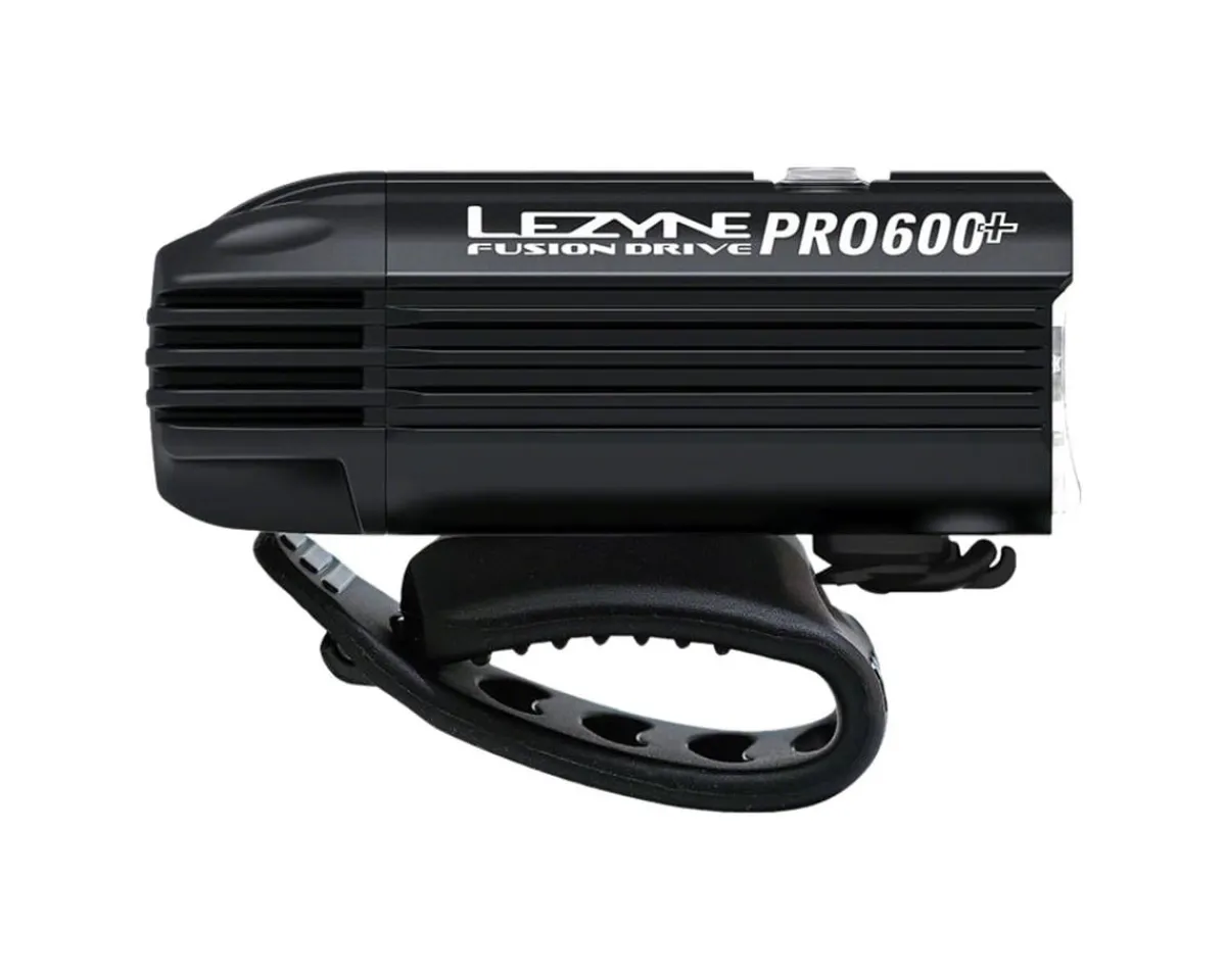 Lezyne Bike Lights|Fusion Drive Pro 600+ Headlight (Black) (600 Lumens)