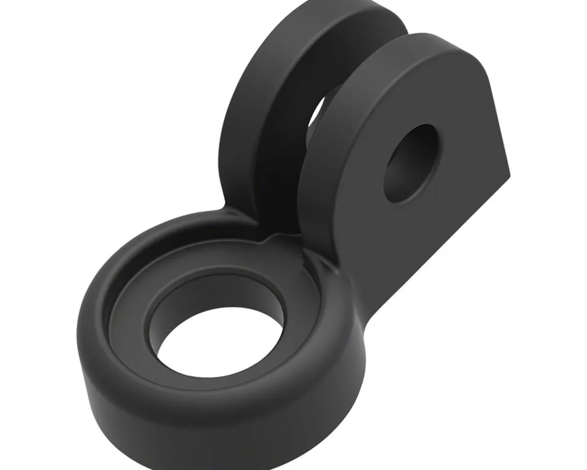 Lezyne Mounts & Handlebar Accessories|Bike Lights|Go Pro Mount Adapter (Black) (Composite Matrix)