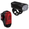 Lezyne Bike Lights|KTV Drive Pro 300+/KTV Drive+ Headlight & Taillight Set (Black)
