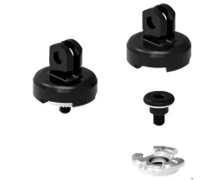 Lezyne Mounts & Handlebar Accessories|Bike Lights|LED QPro Mount (Black) (Aluminum)