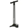 Lezyne Pumps & Co2|Pumps & Co2|Macro HP Floor Drive Floor Pump (Flat Grey) (ABS Flip Chuck) (Presta/Schrader Valve Compatible)