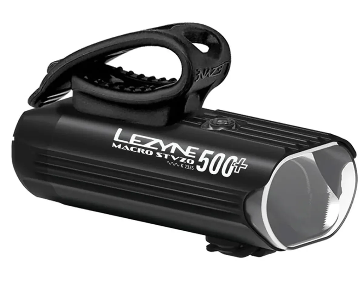 Lezyne Hot & New Products|Bike Lights|Macro StVZO 500+ Reverse Headlight (Black)