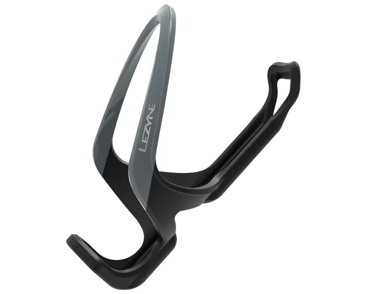 Lezyne Bottle Cages & Mounts|Matrix Team Water Bottle Cage (Black/Dark Grey)