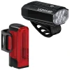 Lezyne Bike Lights|MicroDrive 800+/Strip Drive 300+ Headlight/Tail Light Set (Black)