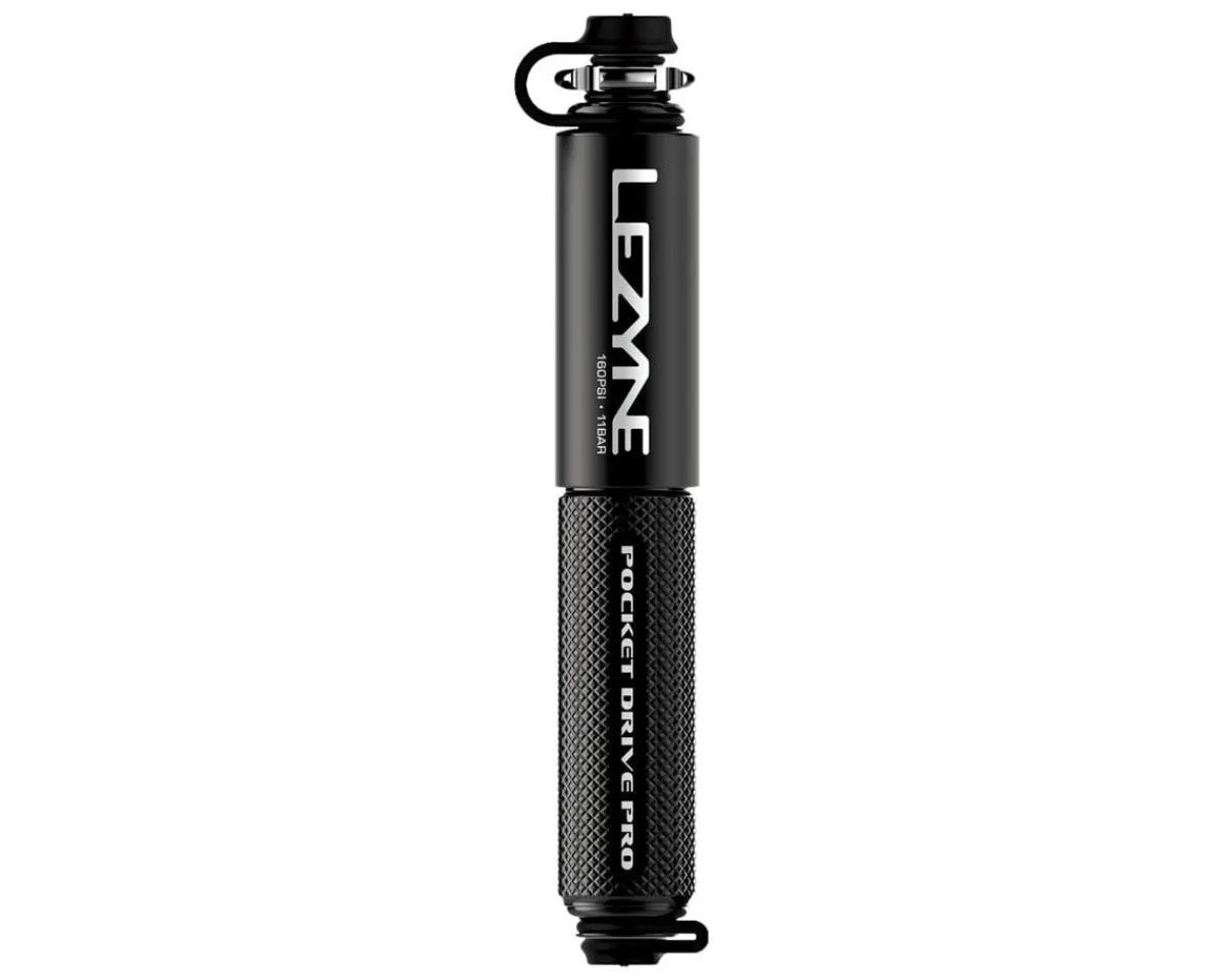 Lezyne Pumps & Co2|Pumps & Co2|Pocket Drive Pro HV Mini Pump (Black)