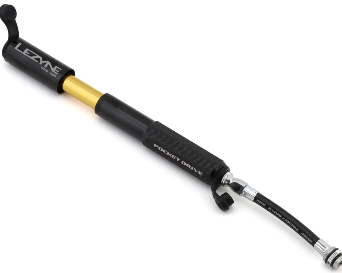Lezyne Pumps & Co2|Pumps & Co2|Pocket Drive Pump (Black)