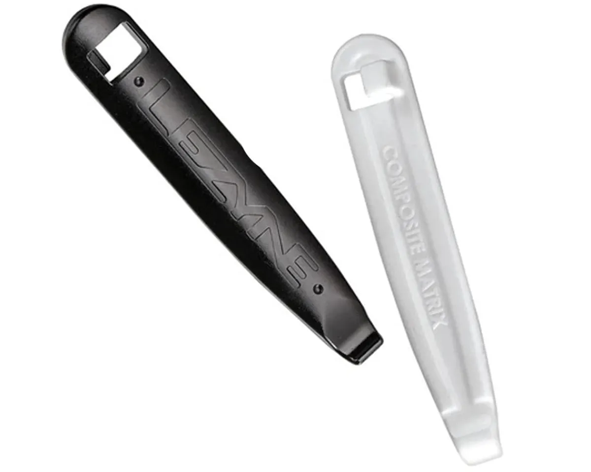 Lezyne Tire & Tube Accessories|Tools|Power Lever Tire Levers (Black) (Pair)