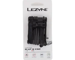 Lezyne Tools|RAP II CO2 Multi Tool (Black) (25 Tools)