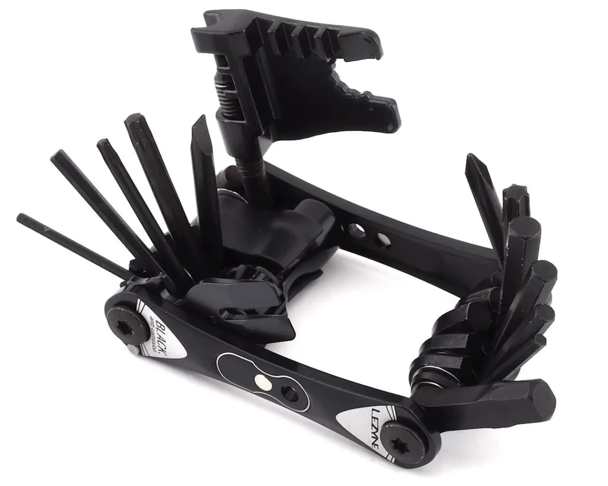 Lezyne Tools|RAP II CO2 Multi Tool (Black) (25 Tools)