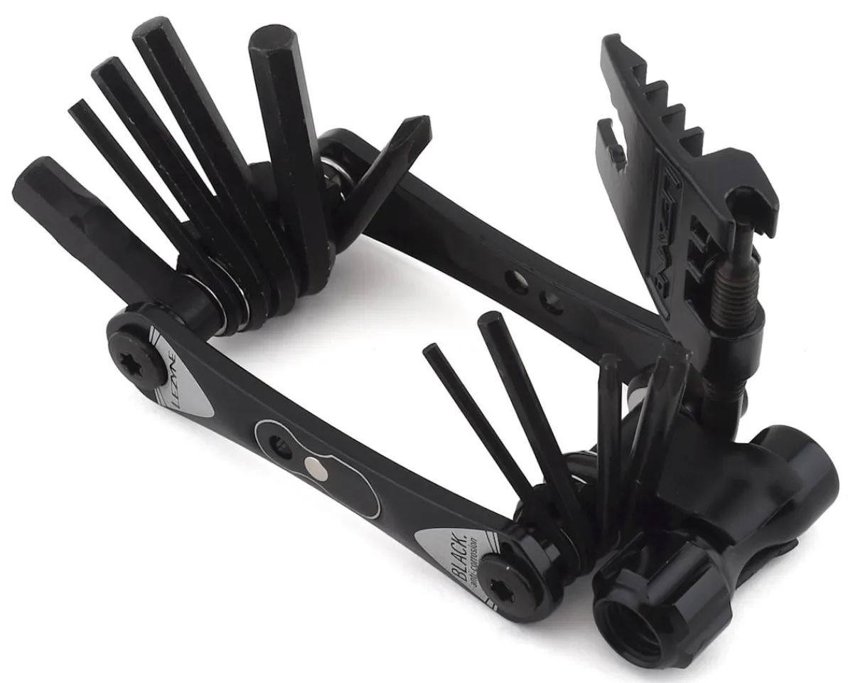 Lezyne Tools|RAP II CO2 Multi Tool (Black) (19 Tools)