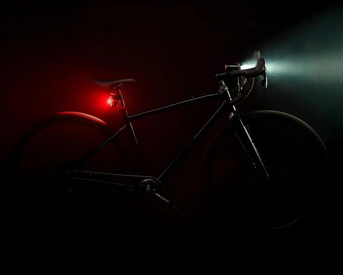 Lezyne Bike Computers|Bike Lights|React Drive Headlight/Radar Drive Tail Light Set (Matte Black) (1200/300 Lumens)