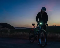 Lezyne Bike Computers|Bike Lights|React Drive Headlight/Radar Drive Tail Light Set (Matte Black) (1200/300 Lumens)